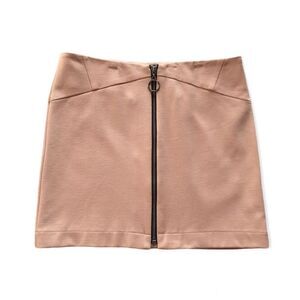 🆕Alex + Alex Brown Front Zip Mini Skirt